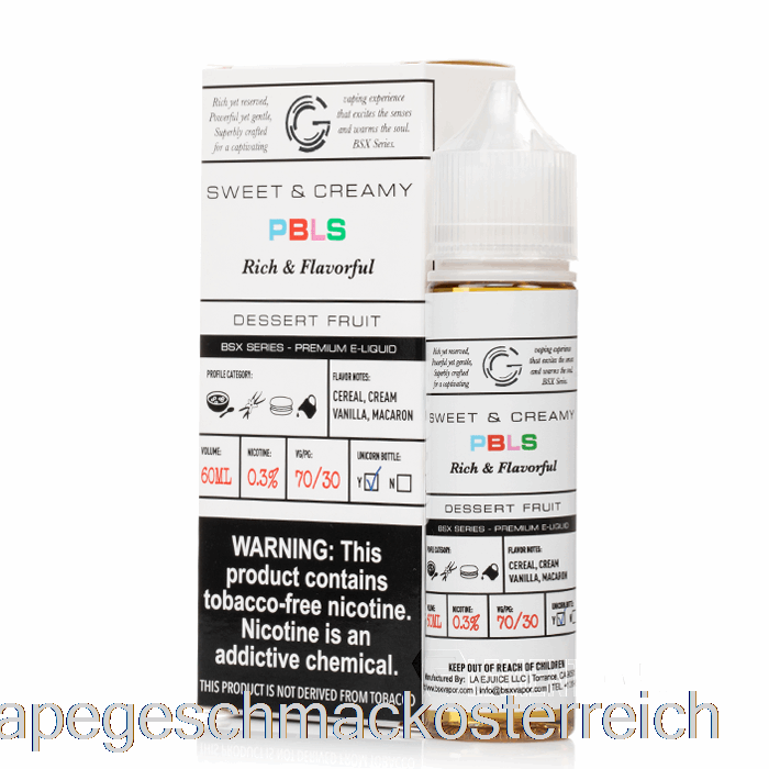 Pbls – BSX-Serie – 60 Ml 6 Mg Vape-Geschmack